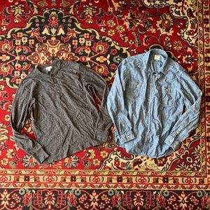 J. Crew Long Sleeves x 2 🎉